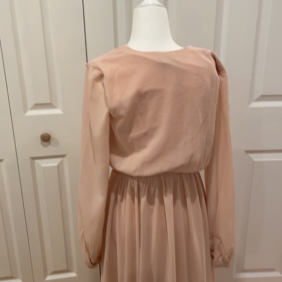 Lulus Blush Pink Maxi Dress - Picture 7 of 7
